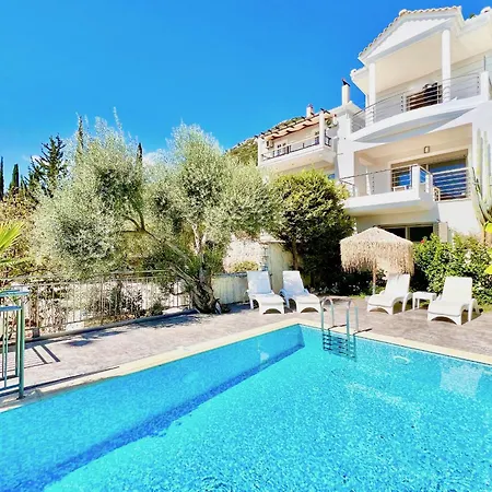 Luxury Villa San George With Private Pool By Dadovillas Nydri  Esterno foto